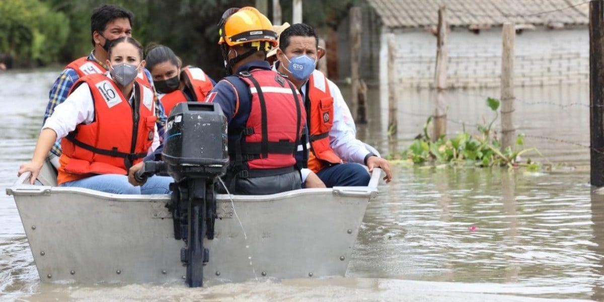 Tardará semanas cuantificar daños por inundaciones en Guanajuato: gobernador