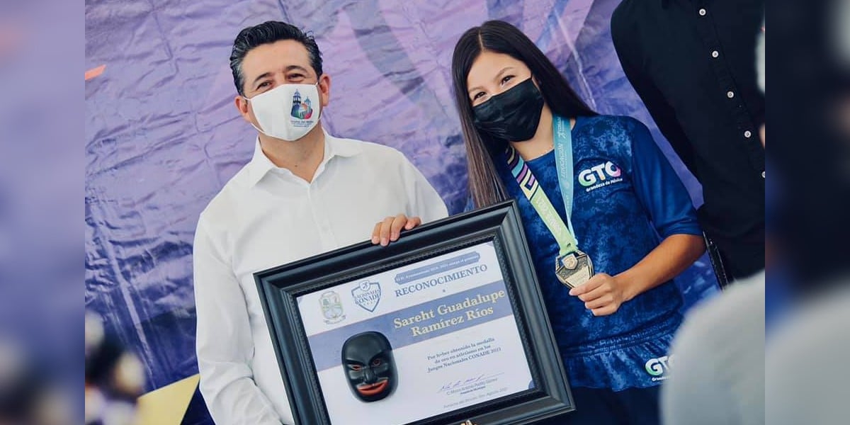 Reconoce Purísima a medallistas de los nacionales CONADE 2021