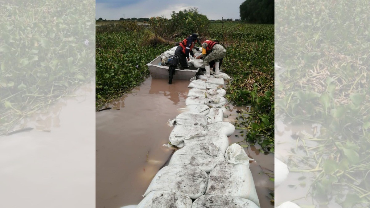 Reparan fractura del dren de Abasolo