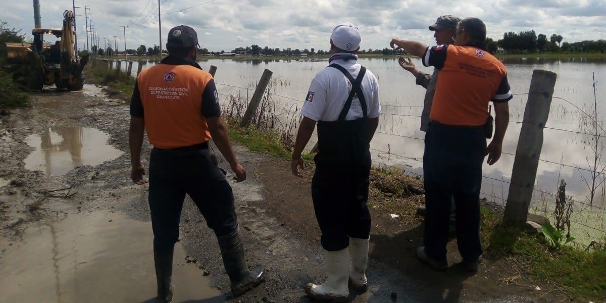 Desbordamiento del Río Lerma inunda 56 casas en Santa Ana Pacueco