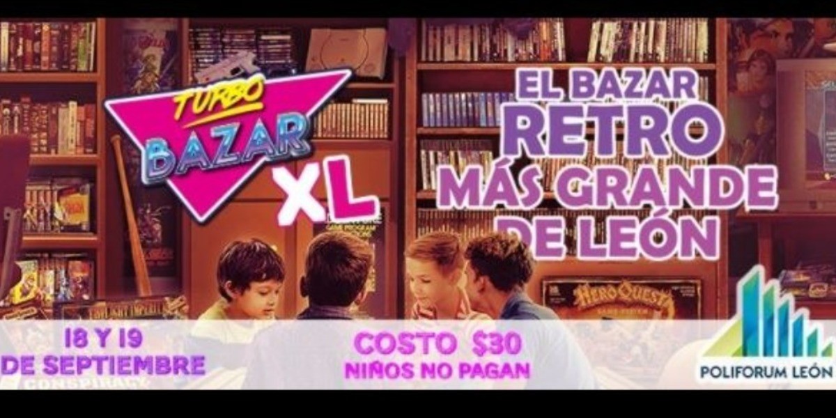 Ven al bazar retro más grande de León, ¡no faltes!
