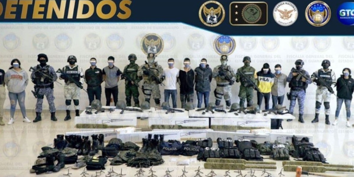 Procesan a siete personas delincuencia organizada y uso de armas