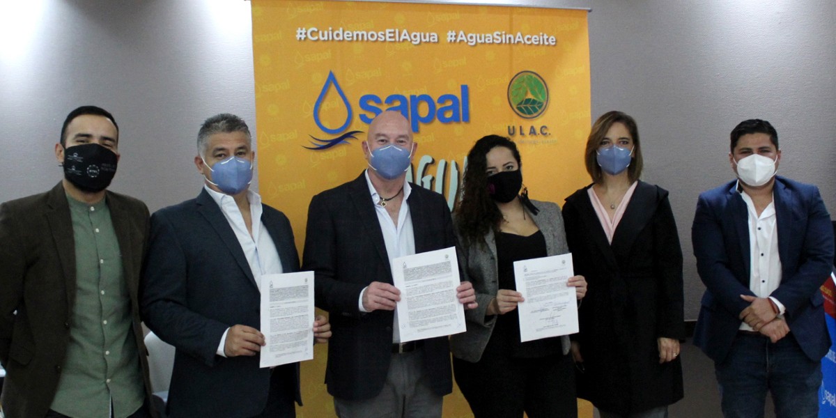 Se unen SAPAL y ULAC en campaña de recolección de aceite comestible usado