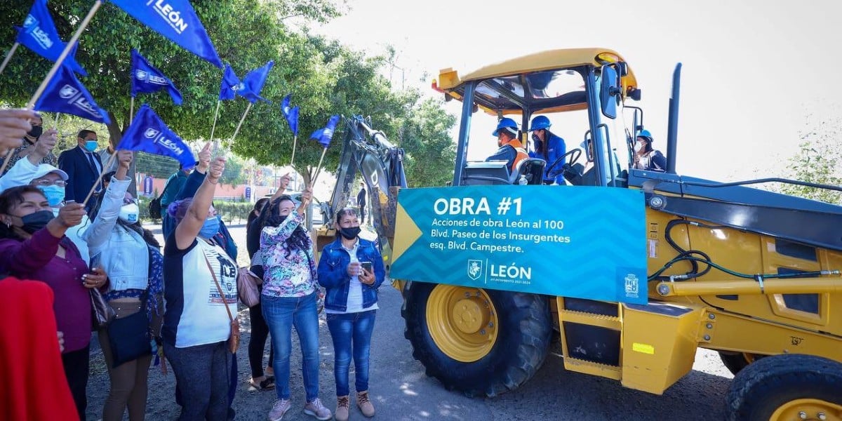 Anuncia Ale Gutiérrez el paquete de obras públicas 'León al 100'