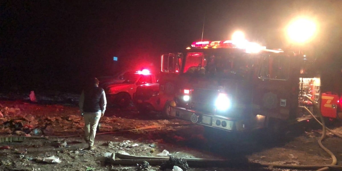 Incendian tiradero de Purísima; detienen al responsable