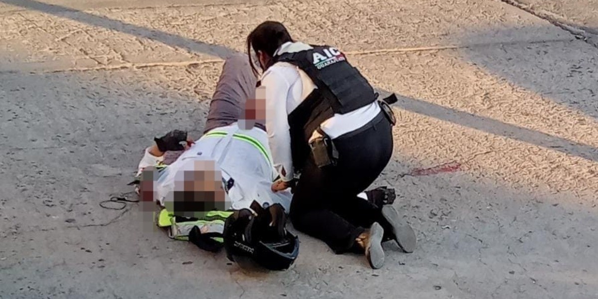 Atacan a elementos de vialidad en bulevar de Celaya