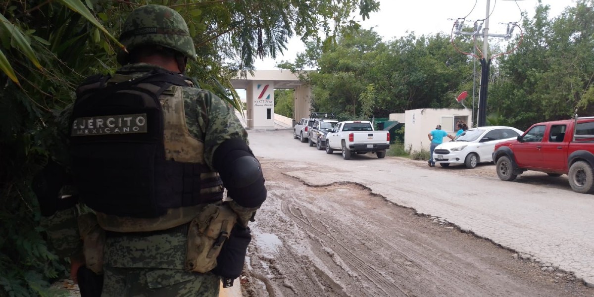 Tiroteo en playa de Cancún deja dos muertos y un turista herido