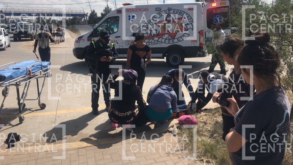 Atropellan a dos motociclistas en Eje Metropolitano