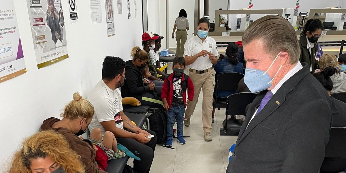 Permanecen en Guanajuato 15 migrantes centroamericanos; buscan refugio en México