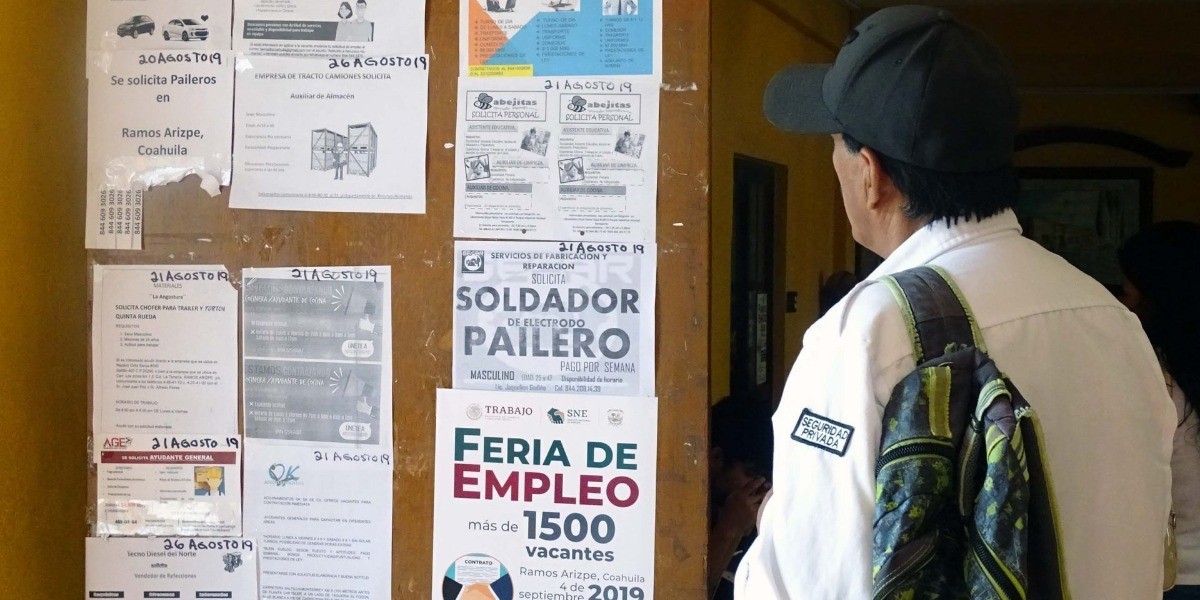 Apenas el 6% de los trabajadores mexicanos gana más de 15 mil pesos