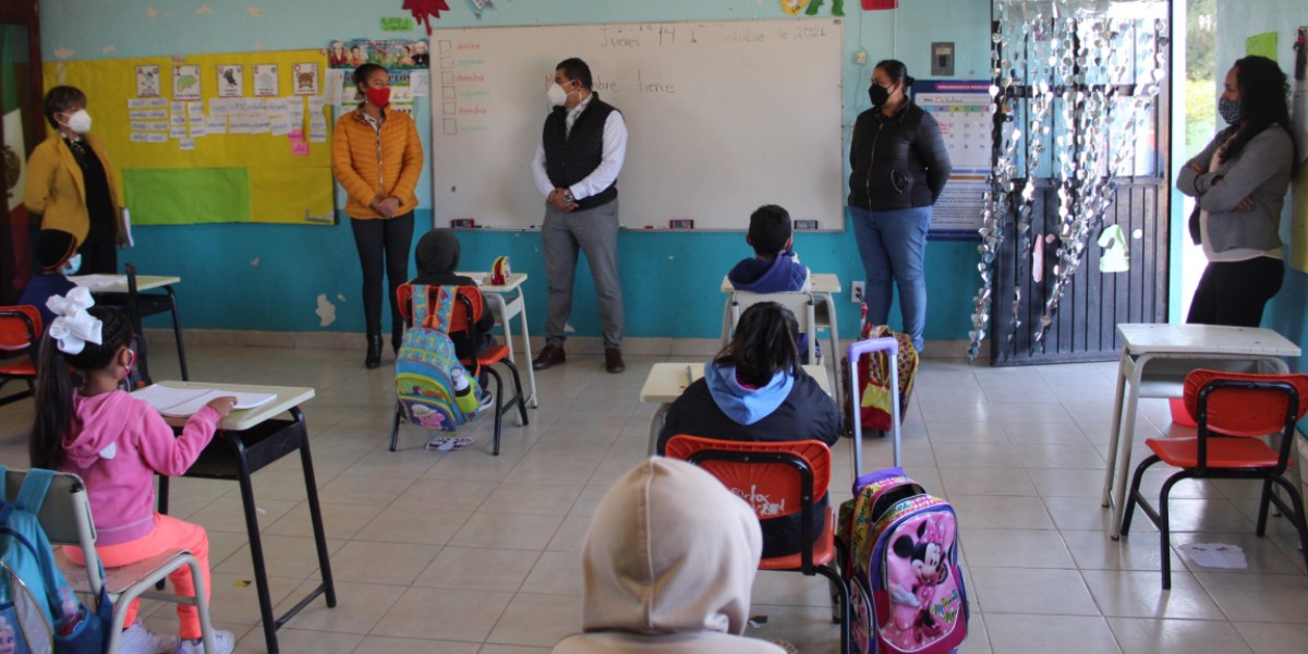 Ya se trabaja para el retorno a clases 100% presencial en León