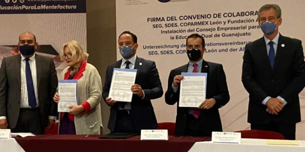 Héctor Rodríguez presidirá el Consejo Empresarial para la Educación Dual de Guanajuato