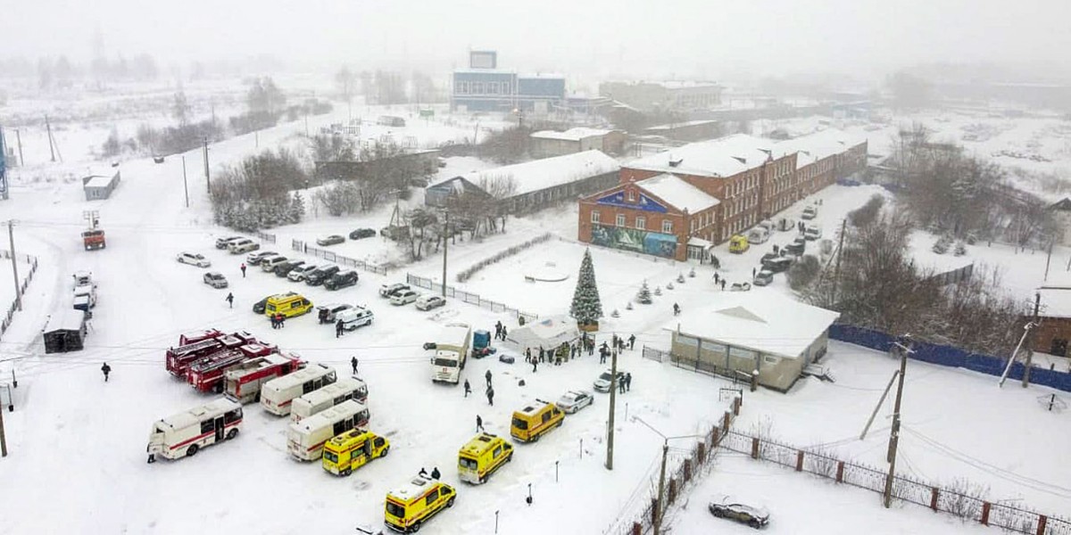 Accidente en una mina de carbón de Rusia deja 52 muertos confirmados