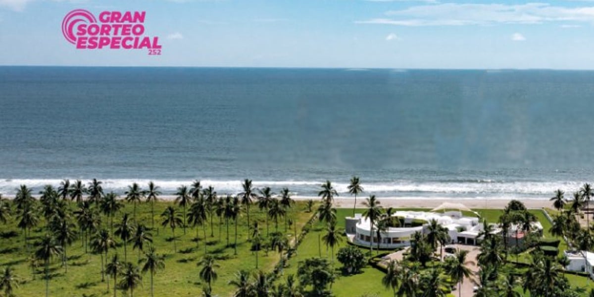 Lotería Nacional rifará mansión frente al mar en las costas de Sinaloa