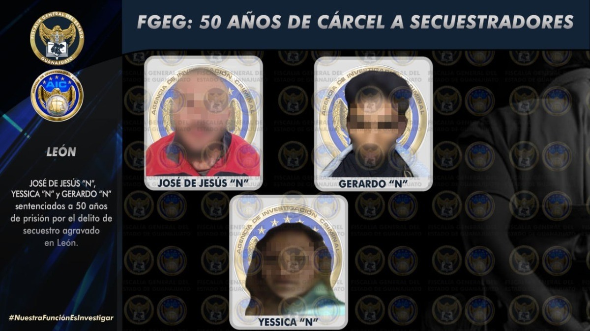 Tres secuestradores de comerciante leonés pasarán 50 años en prisión