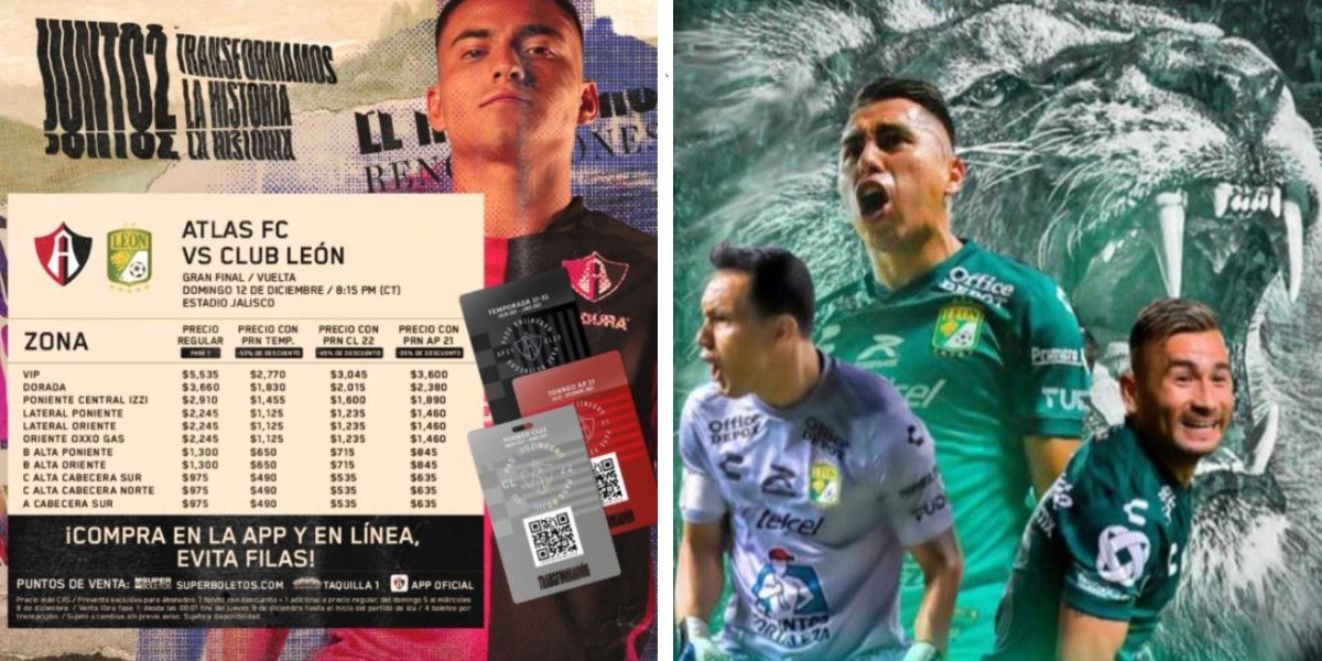 Atlas vende boletos para la final contra el León a 'precio de oro'