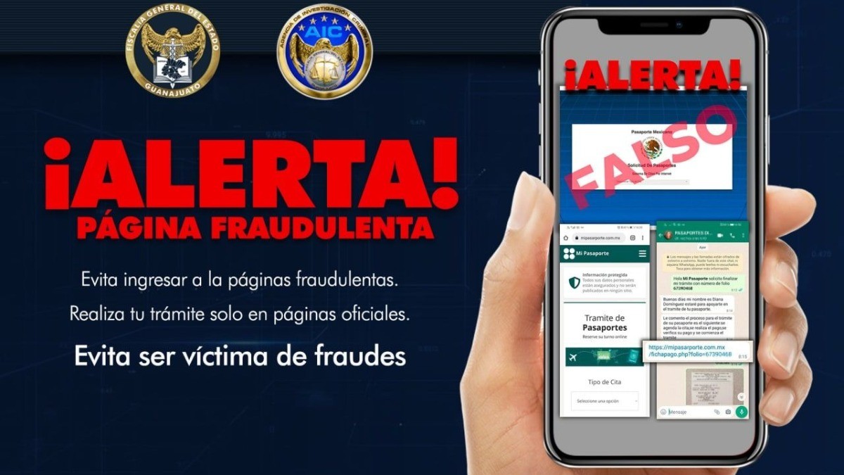 Alertan de fraude con citas de pasaporte