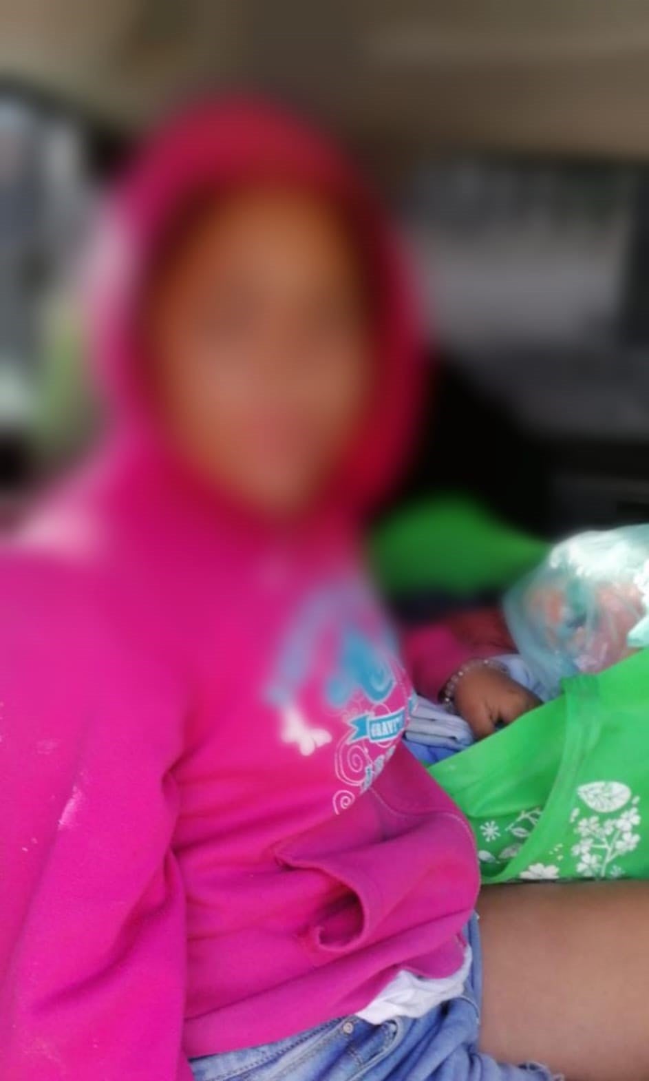 Dulce Melissa ya está con su familia