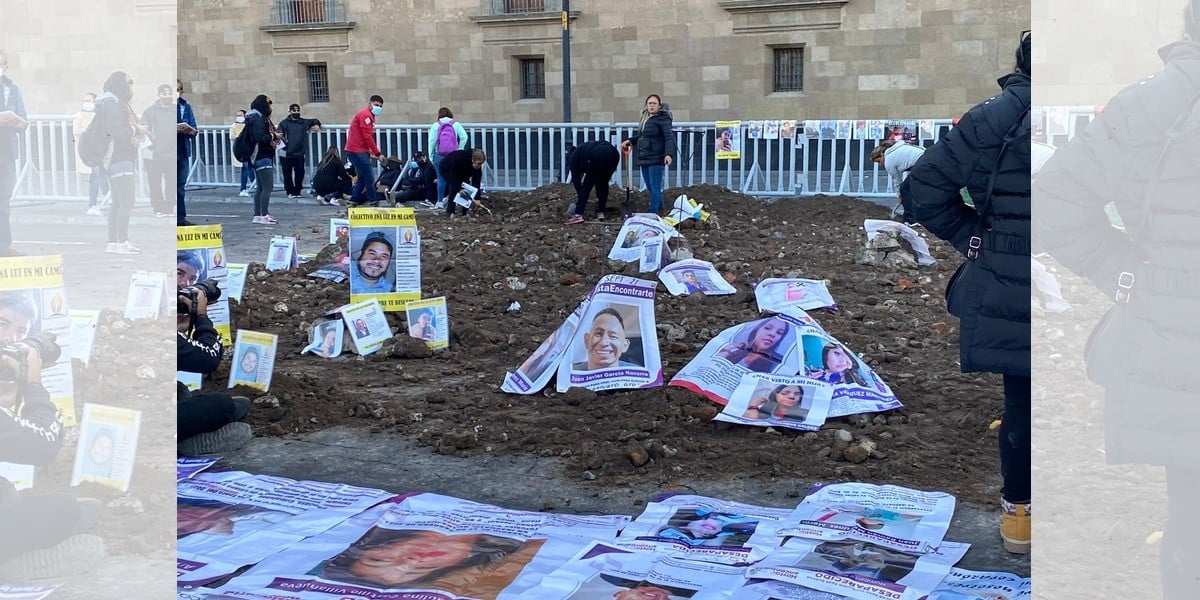 AMLO cierra las puertas del Palacio Nacional a madres buscadoras de Guanajuato