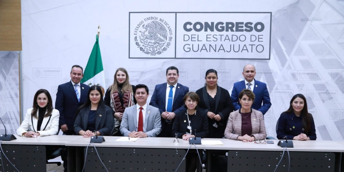 Instalan diputación permanente en el Congreso de Guanajuato