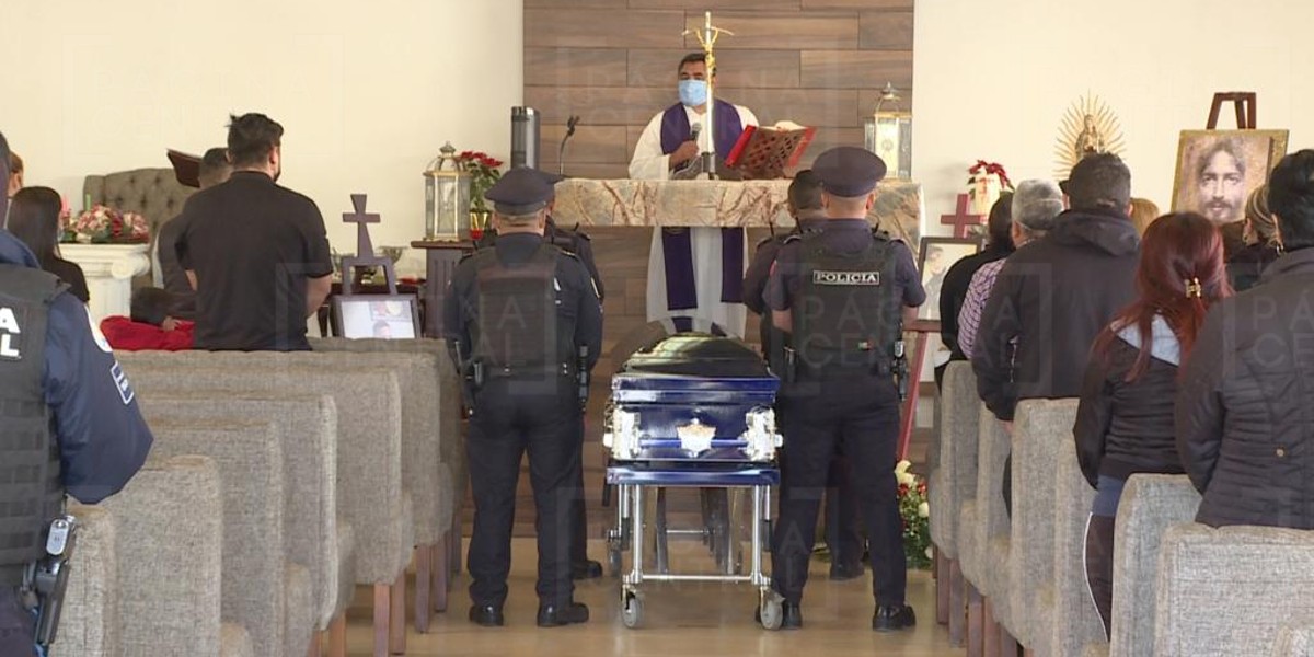 Despiden a Abraham, el policía asesinado en León