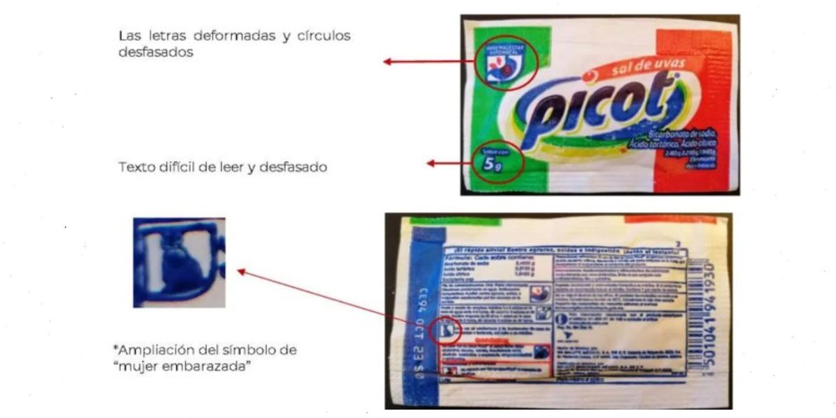 Cofepris emite alerta por sal de uvas pirata