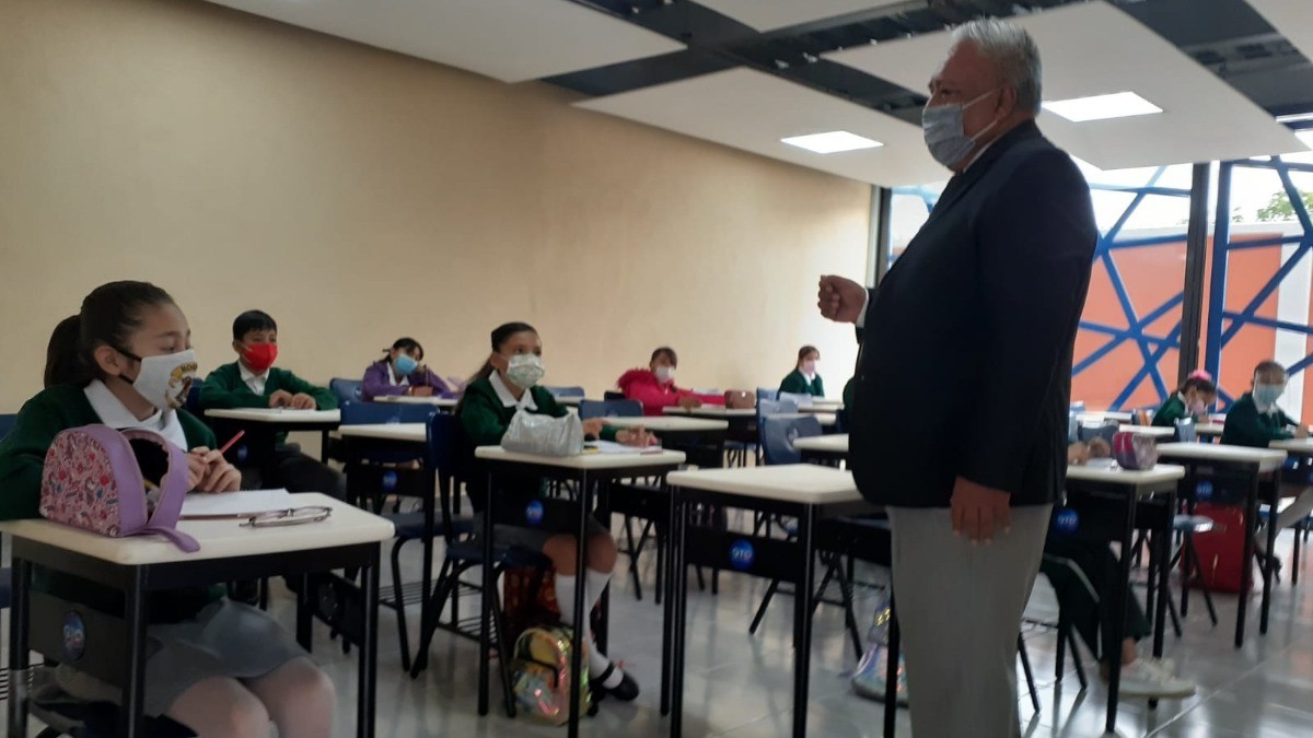 Continuará educación híbrida en Guanajuato por coronavirus: SSG