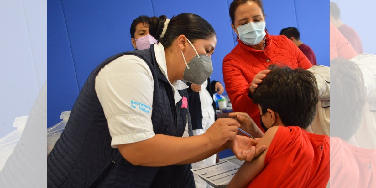 Inicia hoy aplicación de la segunda dosis para menores en el estado
