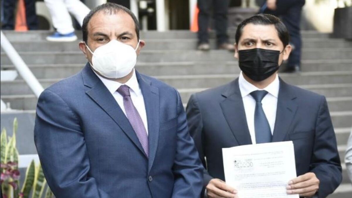 Denuncia Cuauhtémoc Blanco a la Fiscalía de Morelos