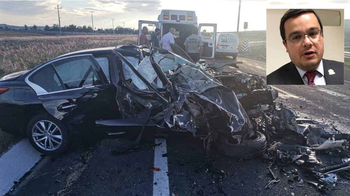 Ernesto Prieto sufre impresionante accidente; está fuera de peligro