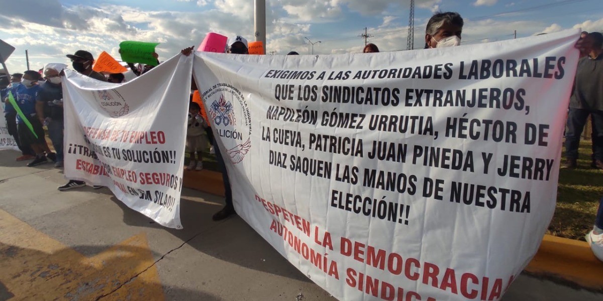 Piden trabajadores de GM respeto en la elección del 1 y 2 de febrero