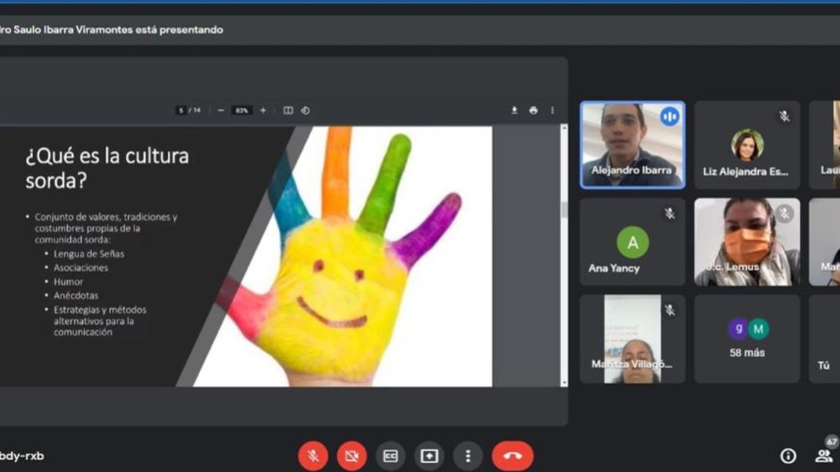 230 personas participan en taller de Lenguaje de Señas Mexicanas