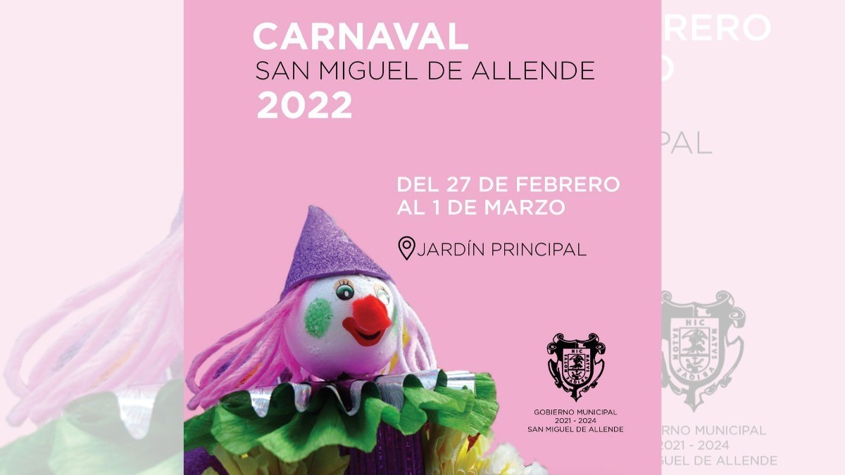 ¡Todo listo para carnaval de San Miguel de Allende!