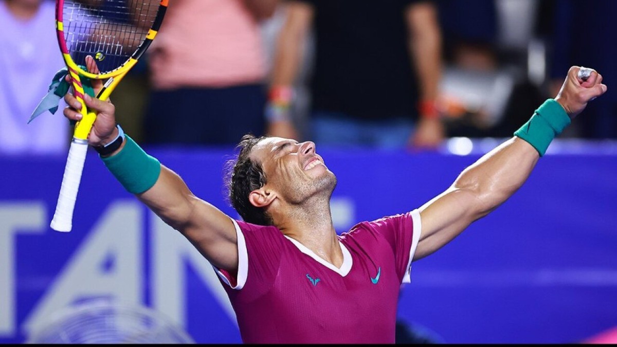 Supera Nadal a Medvedev en Acapulco, quien queda como el 1er lugar mundial