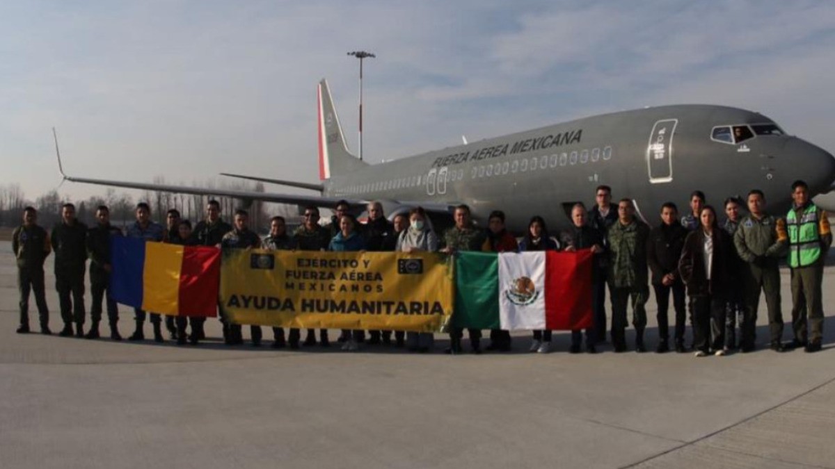 Avión mexicano va a Rumania por connacionales