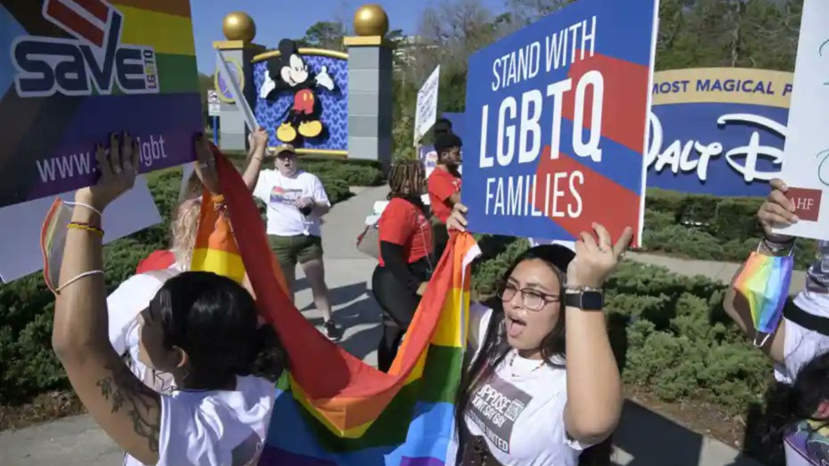 Disney se pone político: protestan por ley homófoba en Florida