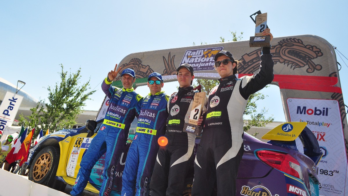 ‘Pancho’ Name y Armando Zapata logran segunda posición en la categoría G del Rally de las Naciones