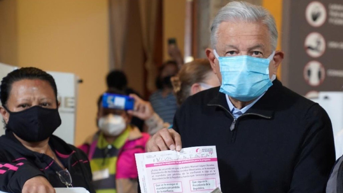 AMLO: el pueblo pone y el pueblo quita