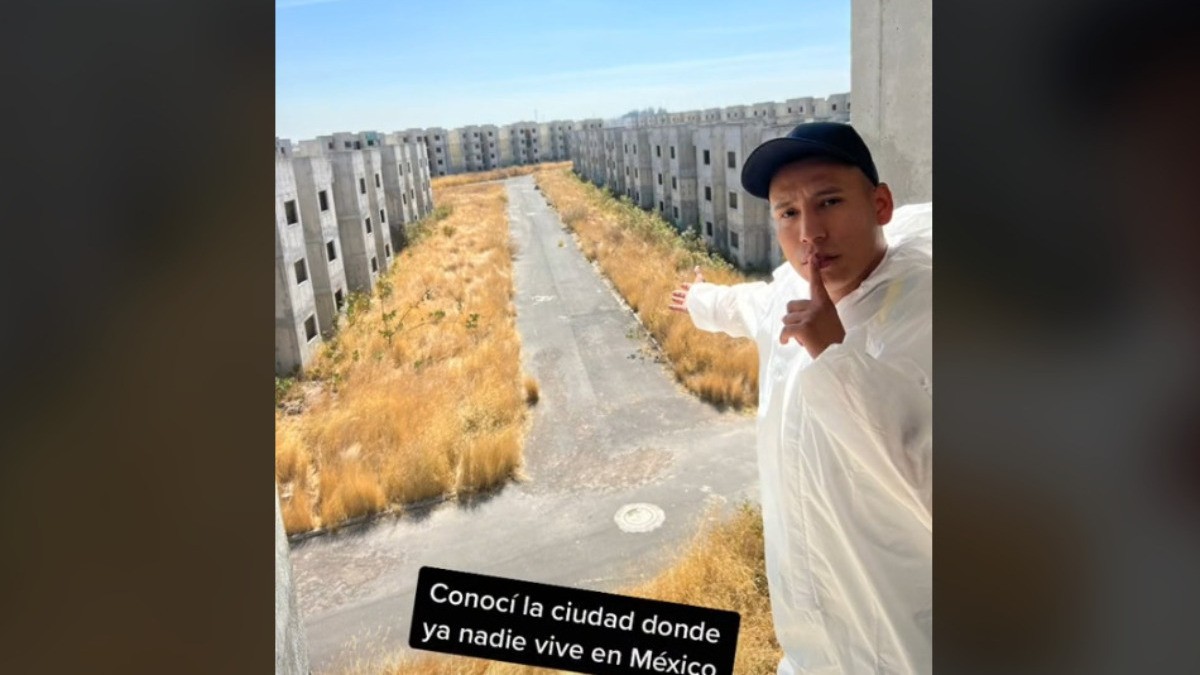 #VIDEO | ¿Conoces el “Chernobyl de México”?, un tiktoker te lo muestra