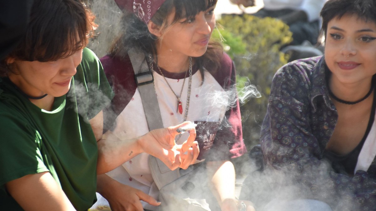 Entre fumarolas, leoneses defienden uso médico y lúdico de la ‘yerba’