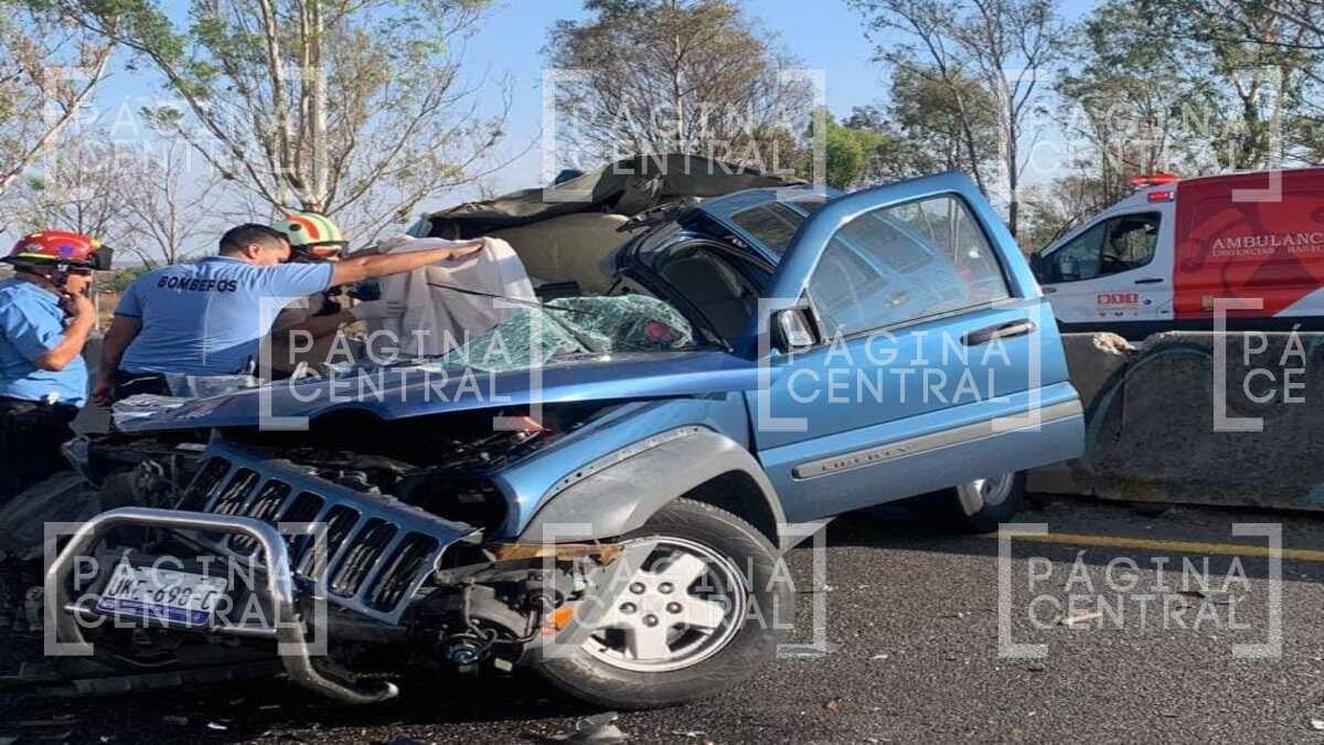 Deja accidente una fallecida en autopista León-Aguascalientes