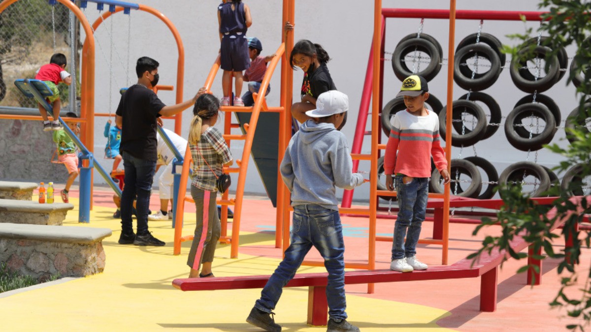 Inauguran nuevo parque público en León