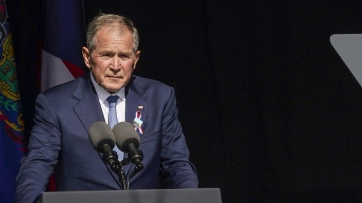 Bush critica accidentalmente la guerra de Irak