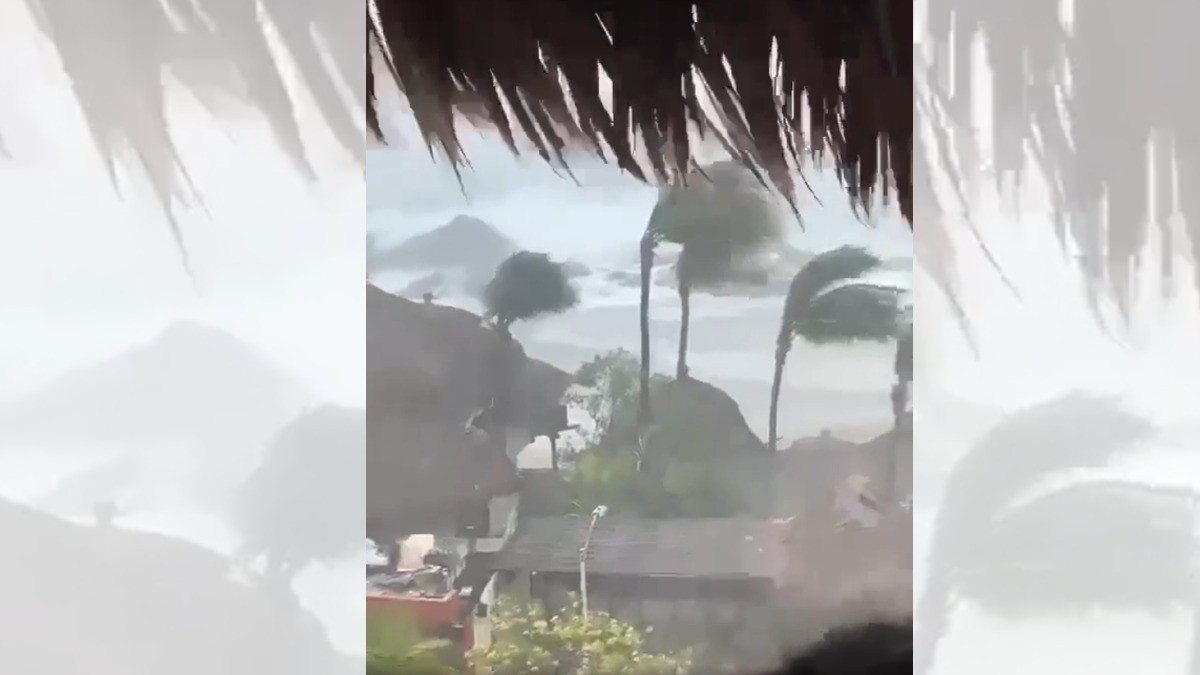 Huracán ‘Agatha’ toca tierra en Oaxaca