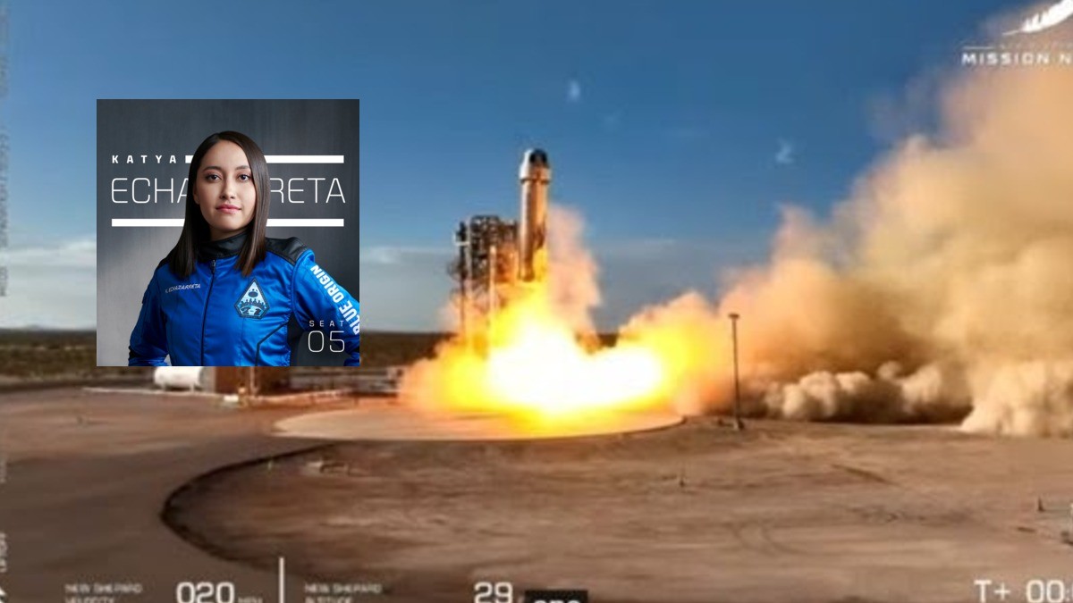 Katya hace historia al ser la primera mujer mexicana en llegar al espacio