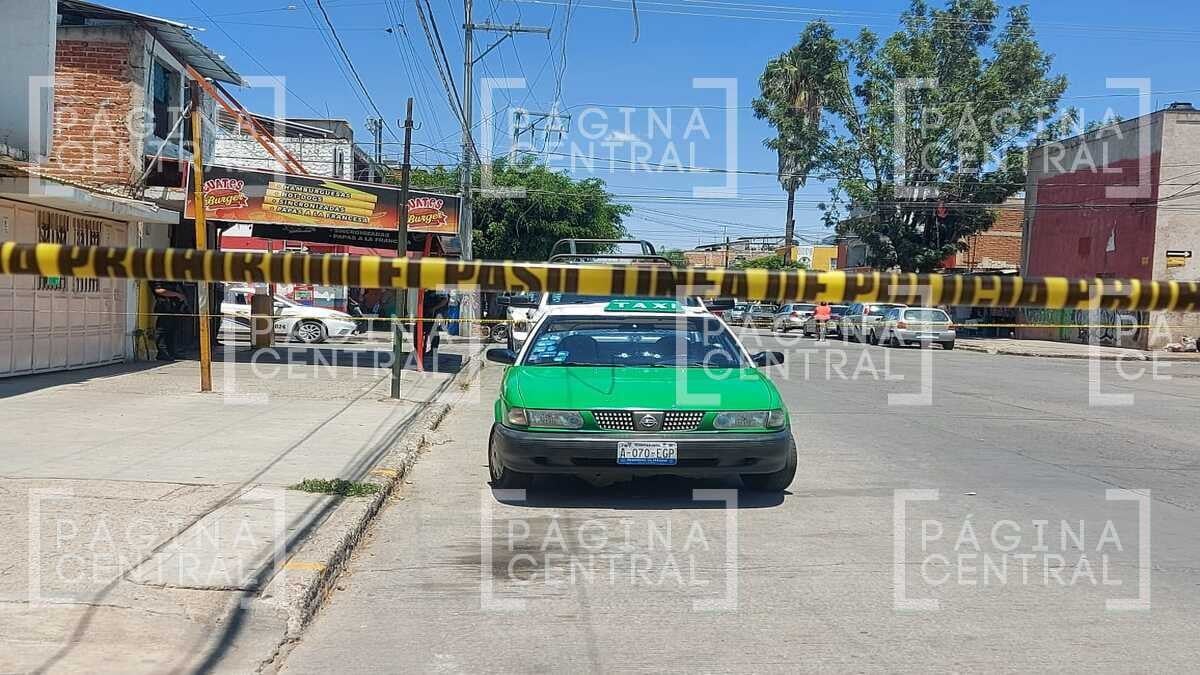 Disparan contra taxi en Santa María del Granjeno