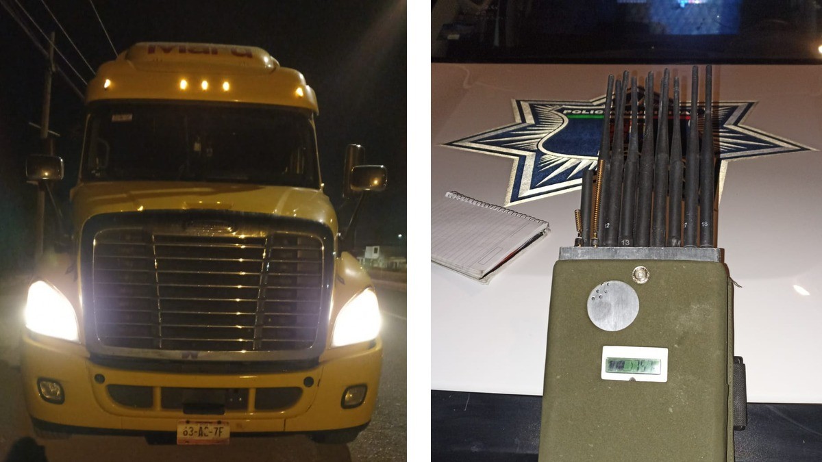 Recupera Policía de León tráiler robado; los ladrones usaban un inhibidor de señal GPS