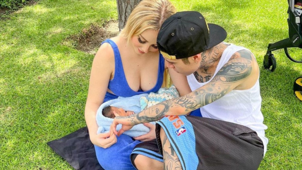 Nace el primogénito de Santa Fe Klan y Maya Nazor