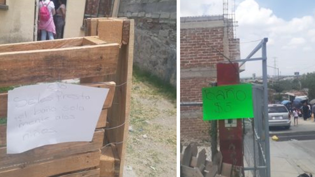 Bajo los intensos rayos del sol, sin agua ni sanitarios, así fue la espera