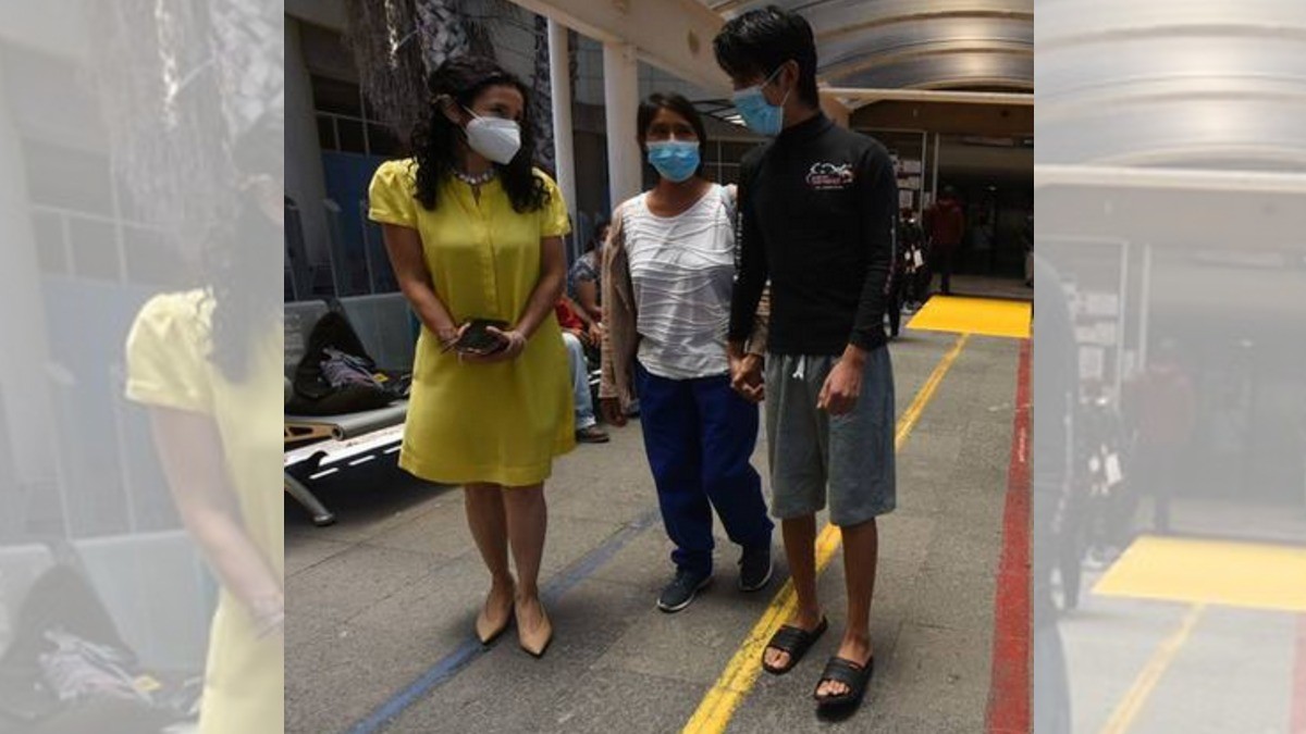 Indígena quemado en secundaria de Querétaro sale del hospital